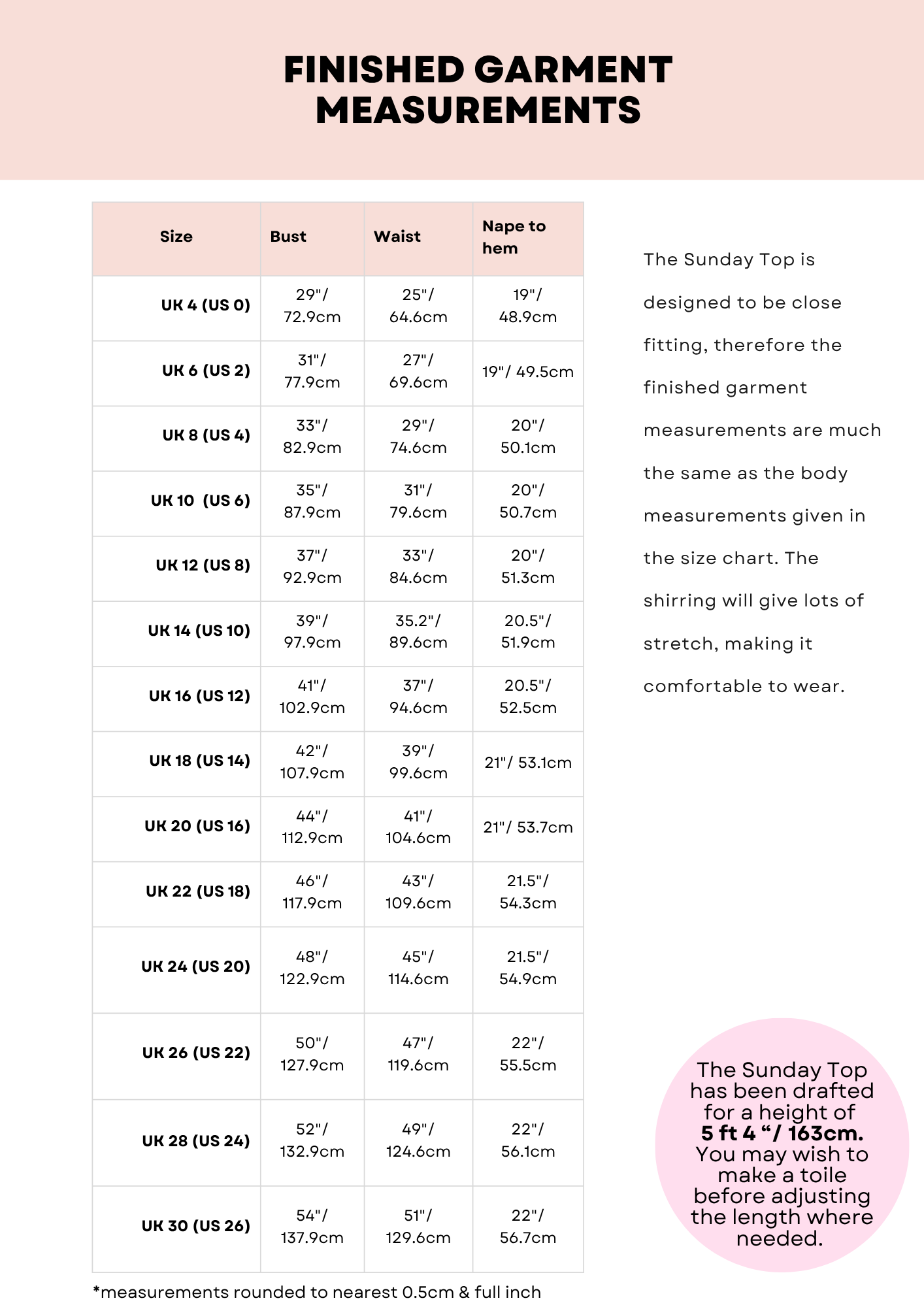 The Sunday Top PDF Sewing Pattern