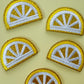 Lemon Iron-On Patches